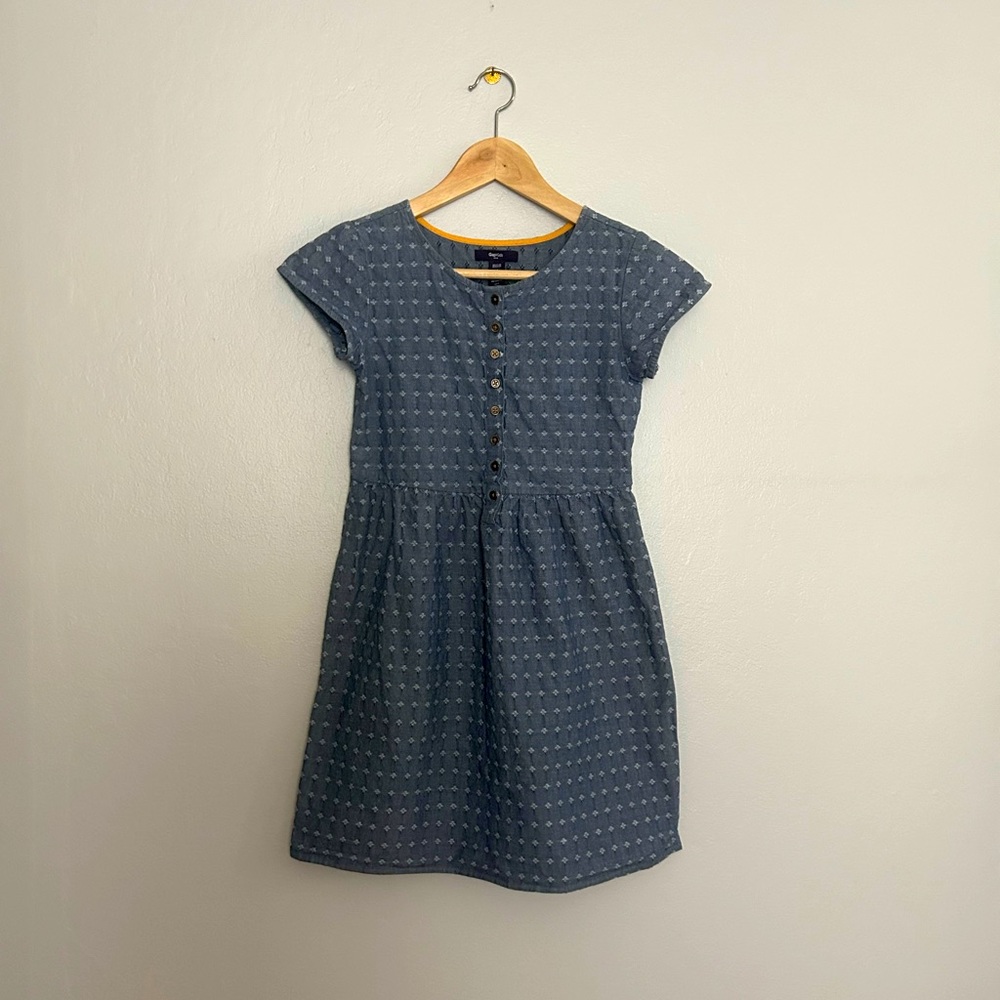 GAP Kids Woven Chambray Dress